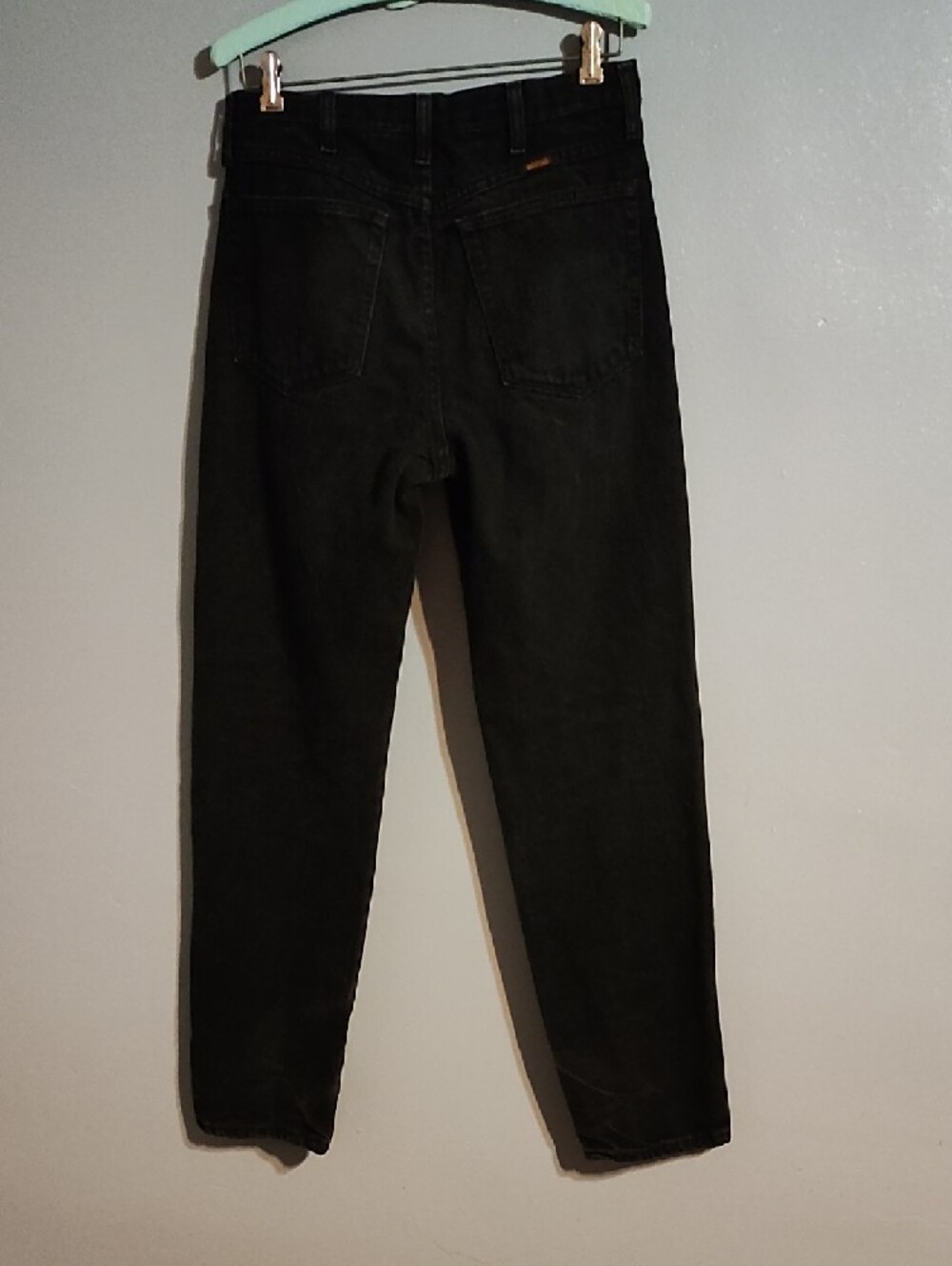 Rustler Black Slim Straight Jeans - Picture 11 of 17
